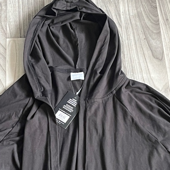 For kicks Black Hooded Long 3/4 Sleeve Cardigan - Picture 2 of 10